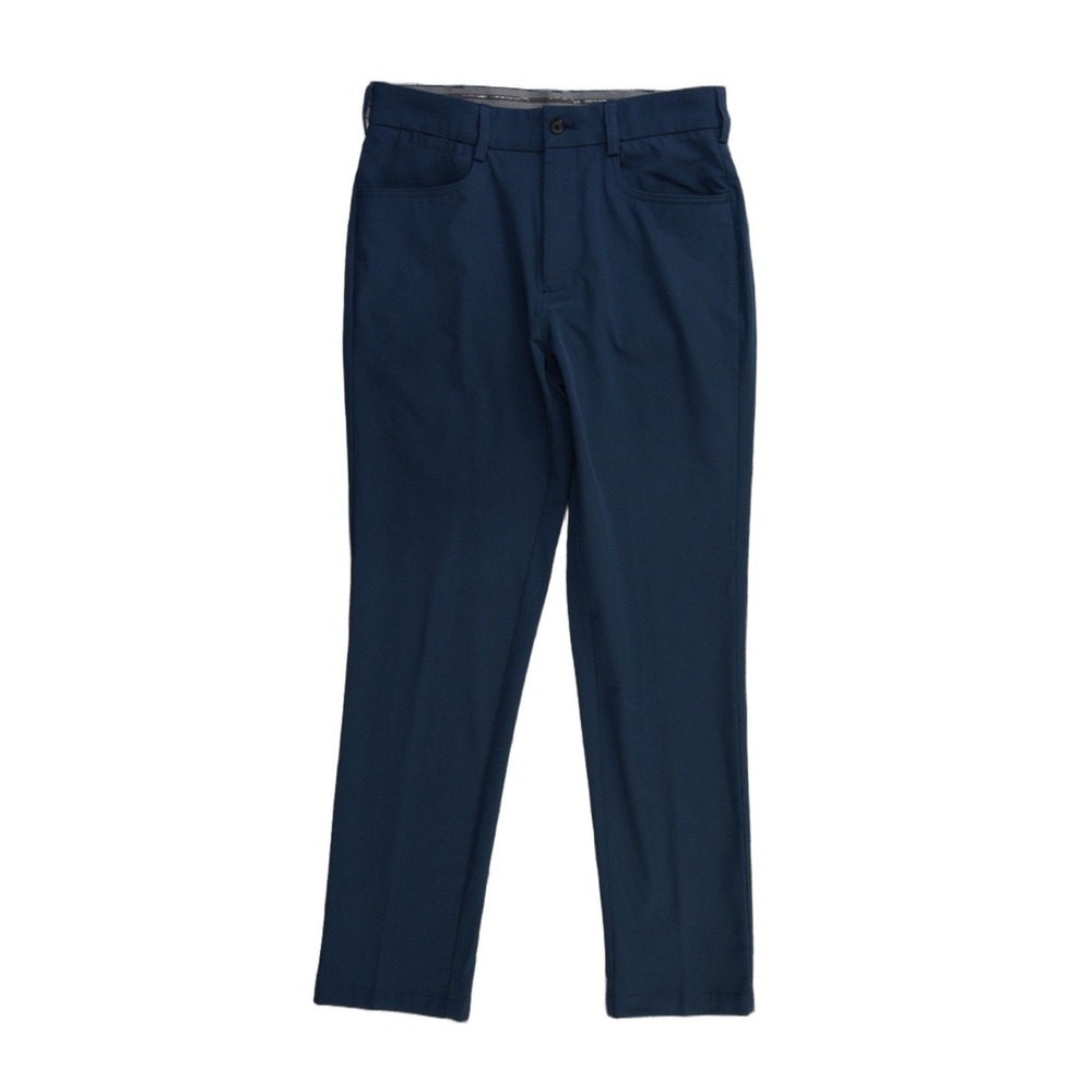 Walter Hagen‎ Golf Pants Men's Size 30x30 Navy Blue Stretch 5 Pocket